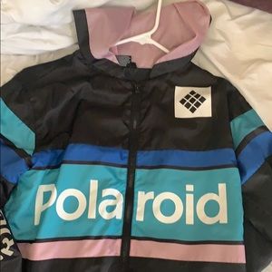 Polaroid wind breaker jacket